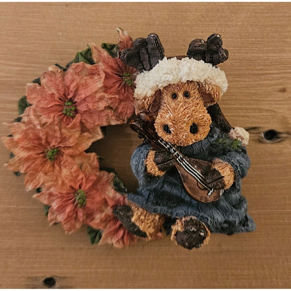 Boyd's Bears Floral Collection Pin Maxamong‎ The Pointsettias 1979 #26135